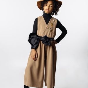 EUC Girls RASPBERRY PLUM “Lucia” Jumpsuit, Size 8